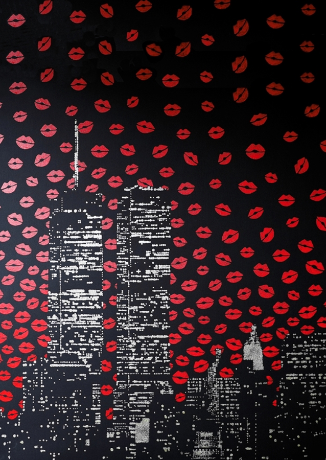 BESOS DE AMOR SOBRE NUEVA YORK