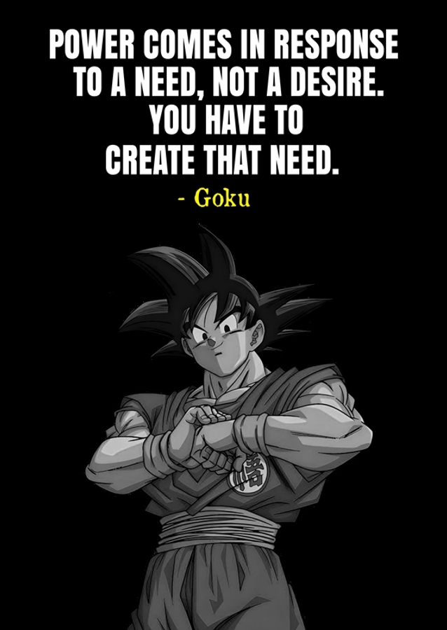 Goku Quotes 