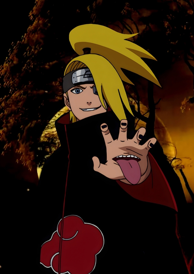 Deidara back moon 