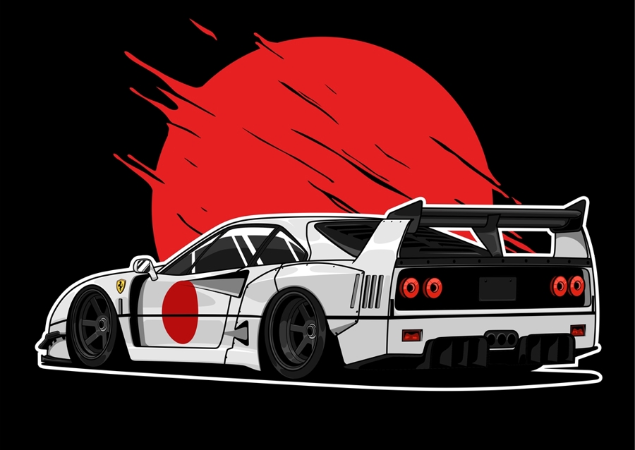 Ferrari F40 Libertywalk LB