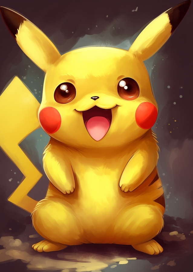 Happy Pikachu 