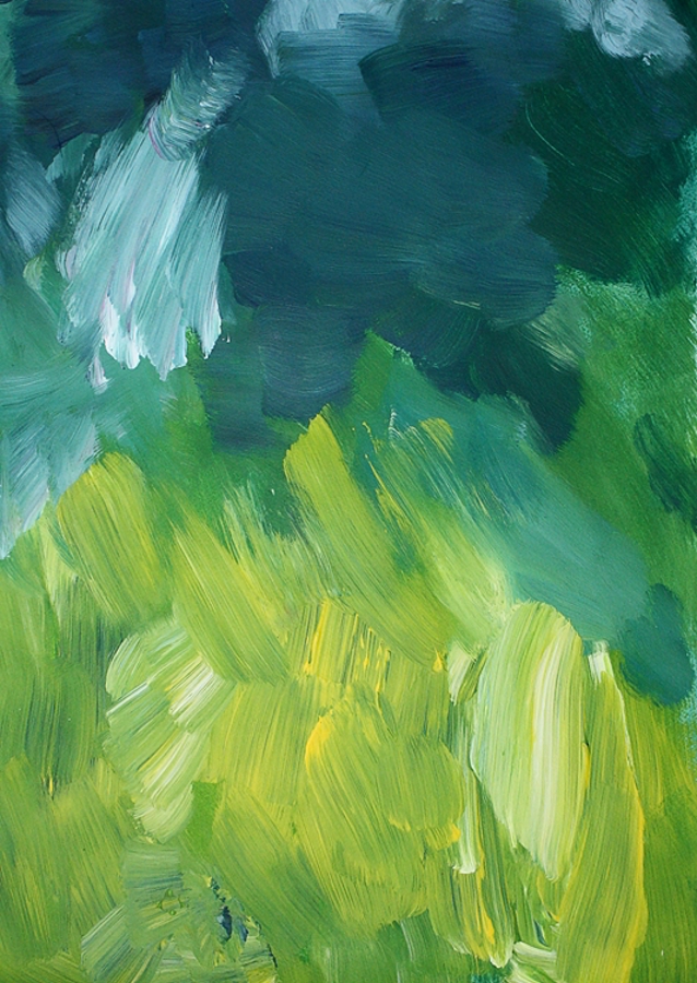 Abstract Sea Blue Green