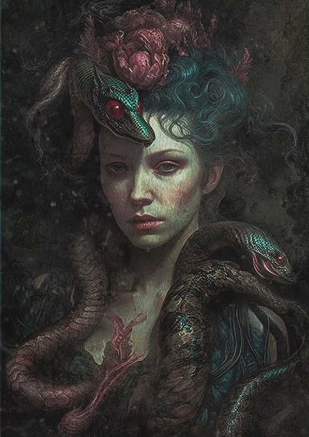 Snake Girl 4 -Medusa Serie