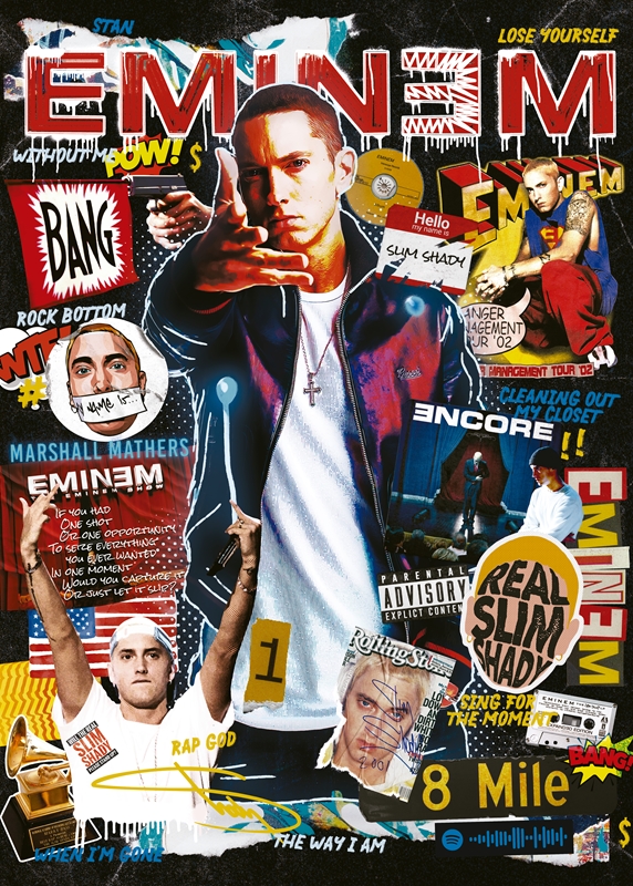 EMINEM Vintage Poster 美品 The Real Slim Shady posters & prints by