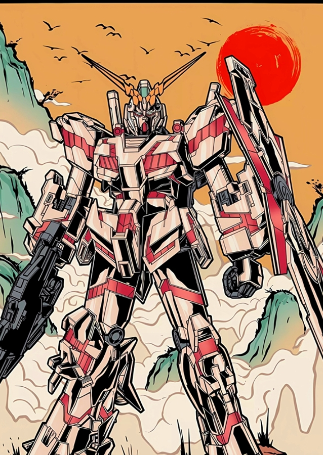 Super mecha gundam