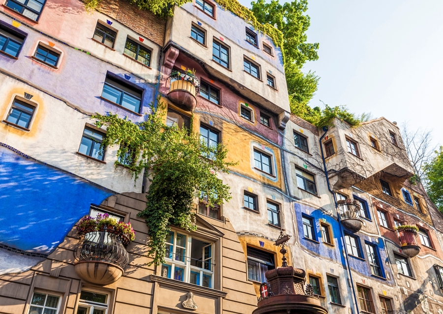Hundertwasser House i Wien