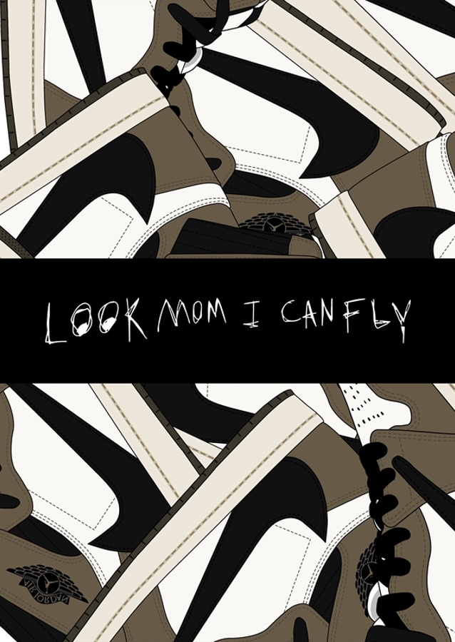 jordan x traviscot pattern