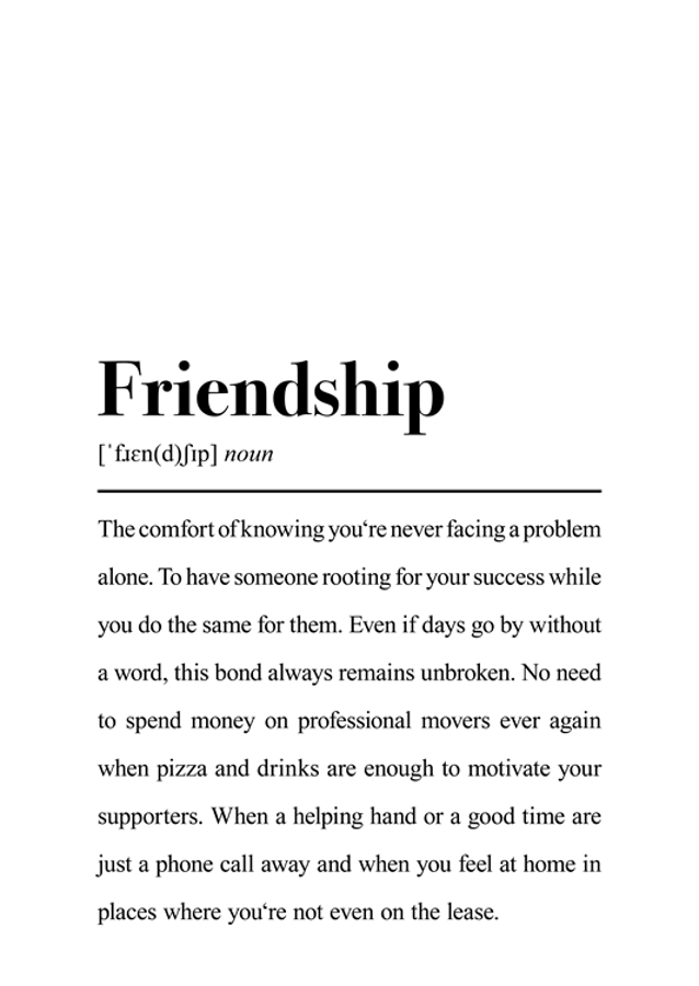 Friendship Definition Quote