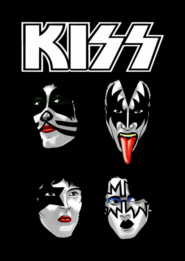 kiss iconic mask