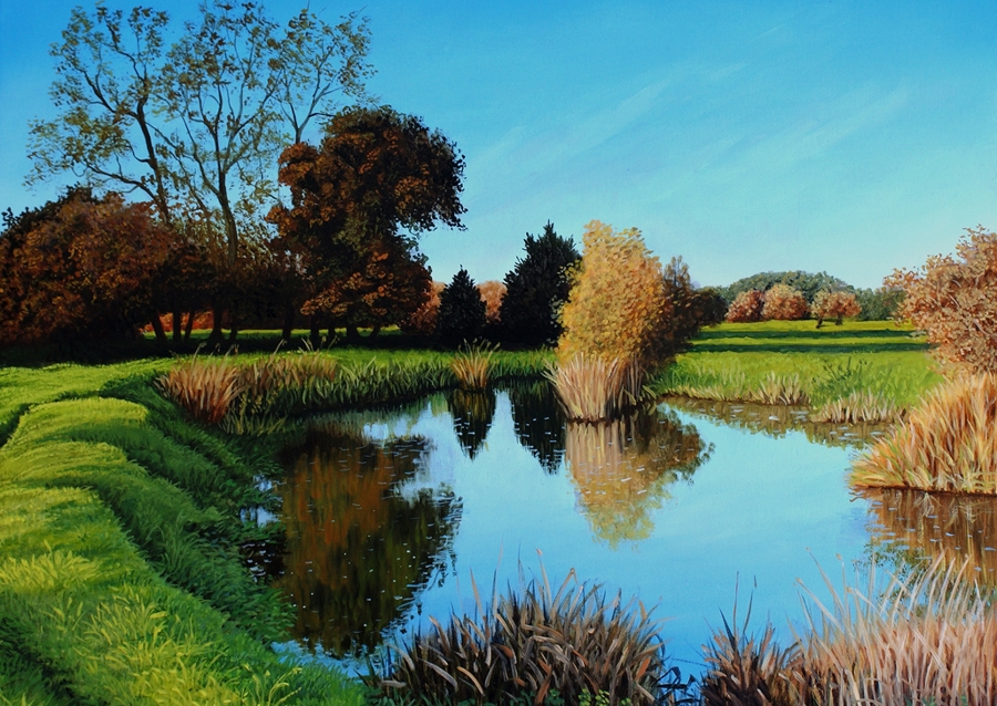 Késő nyár a tónál