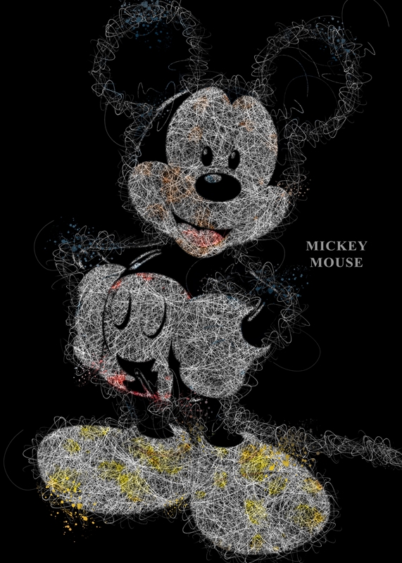 Mickey Mouse posters & prints by Last Art - Printler