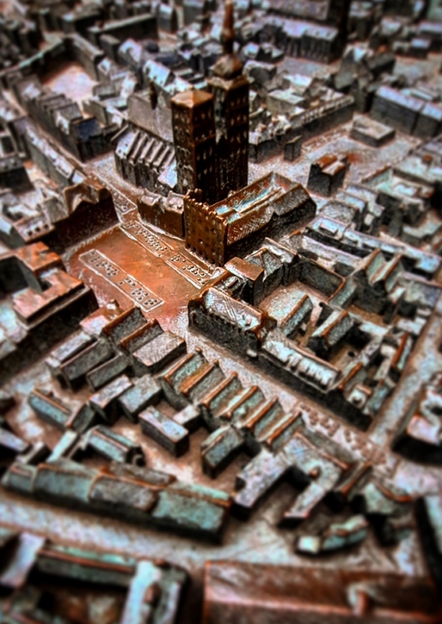 Metall Miniatur von Stralsund