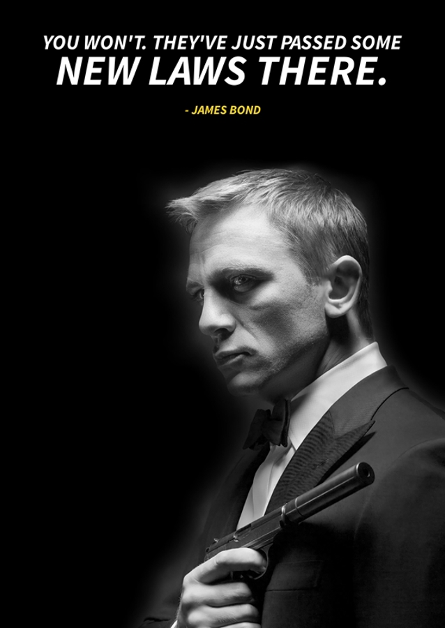 James bond quotes 