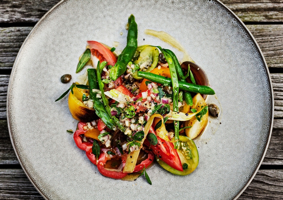 Salade d’été colorée