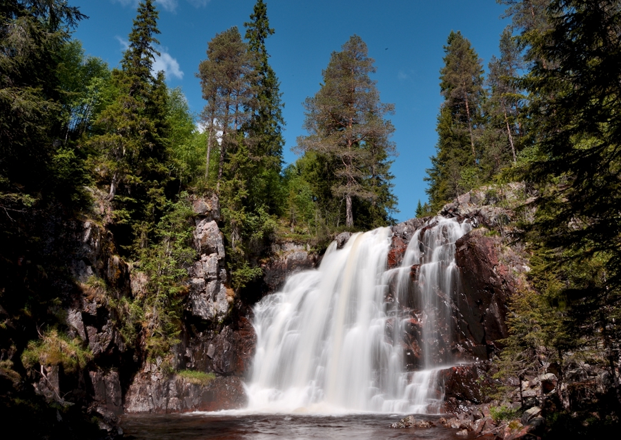 The waterfall Stop
