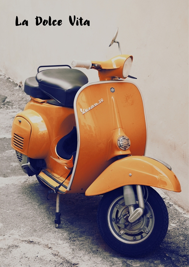 La Dolce Vita - Vespa 