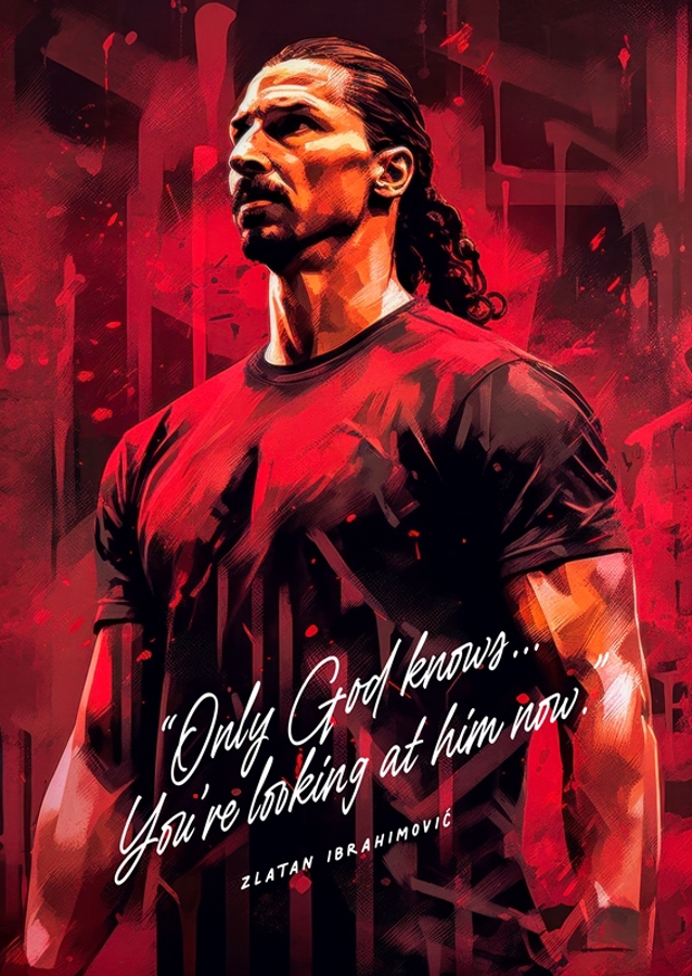 Zlatan Ibrahimovic Kunstzitat