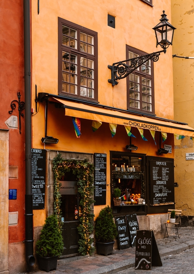 Café i Stockholm, Sverige