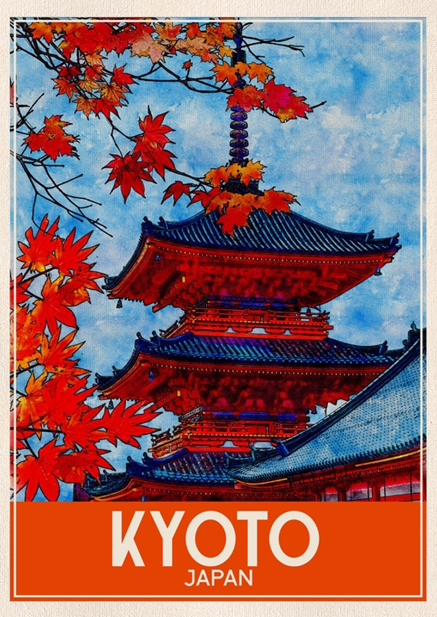 Kyoto Japan Reisekunst