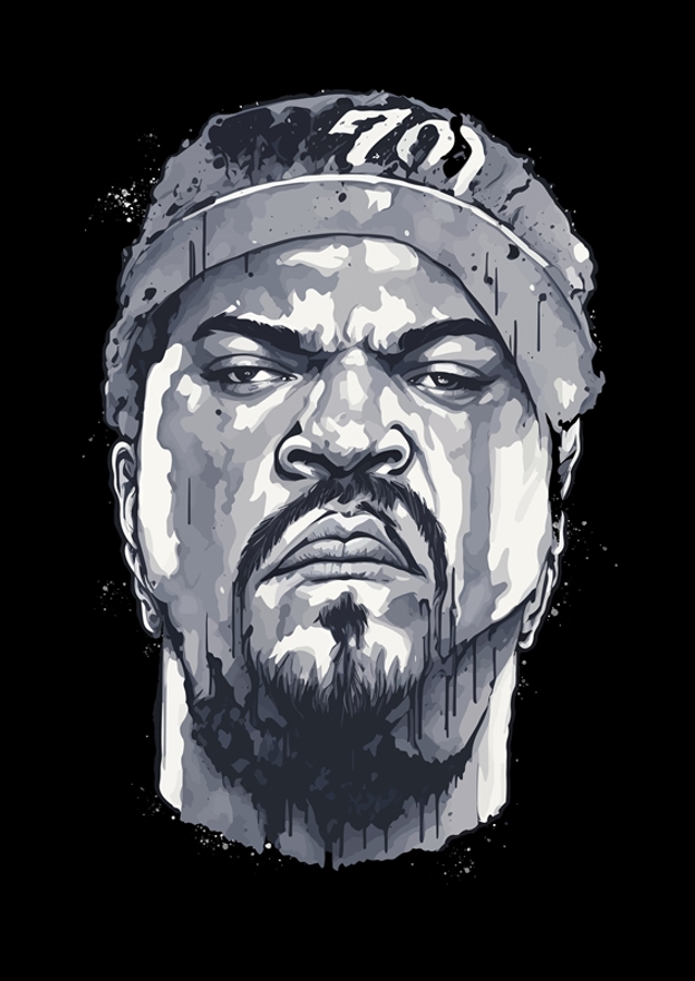 Ice Cube Illustration