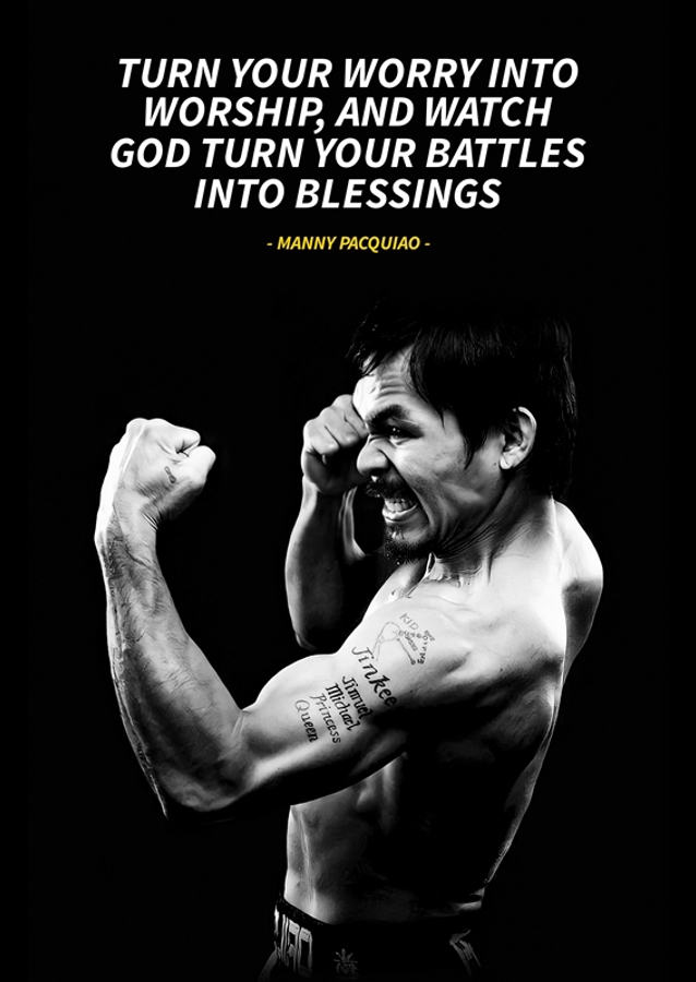 Manny Pacquiao cytuje 