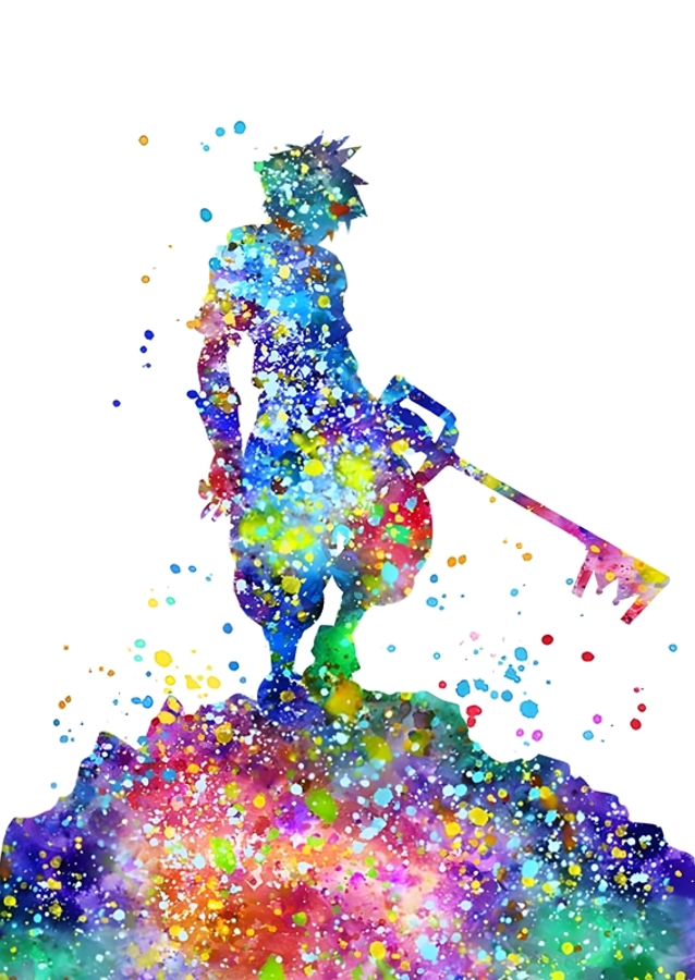 Kingdom Hearts Sora Poster