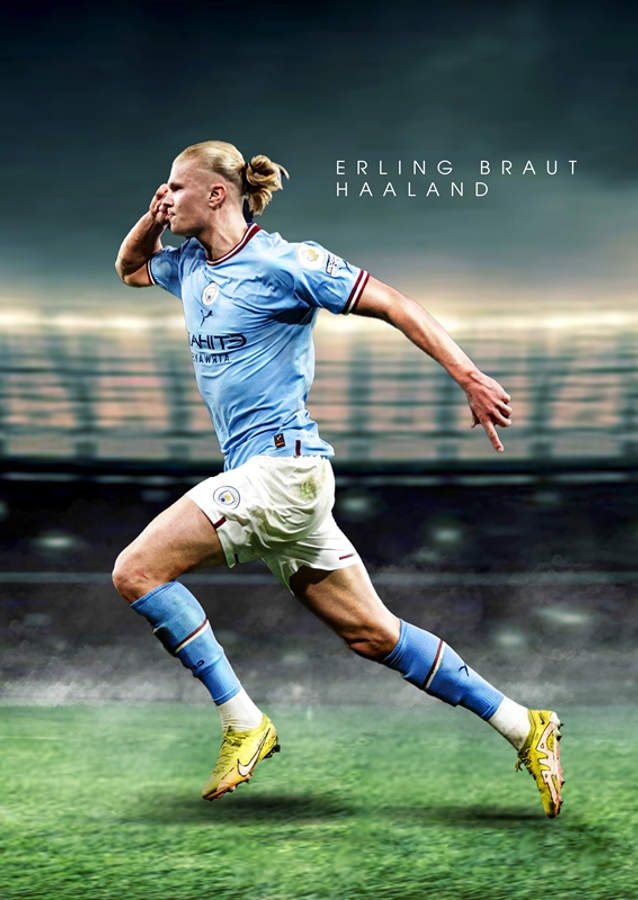 Erling Braut Haaland Potrait