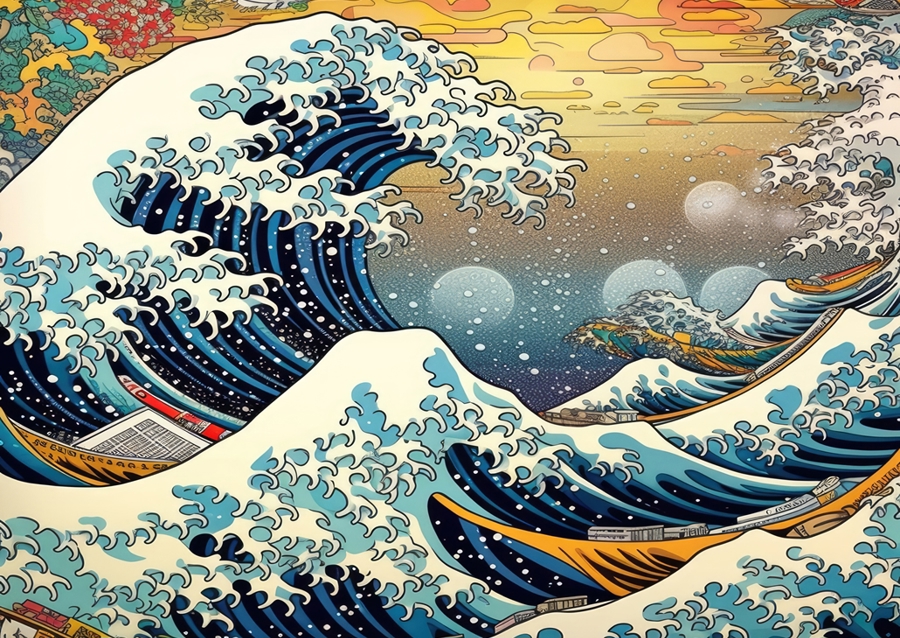 The Great Wave off Kanagawa