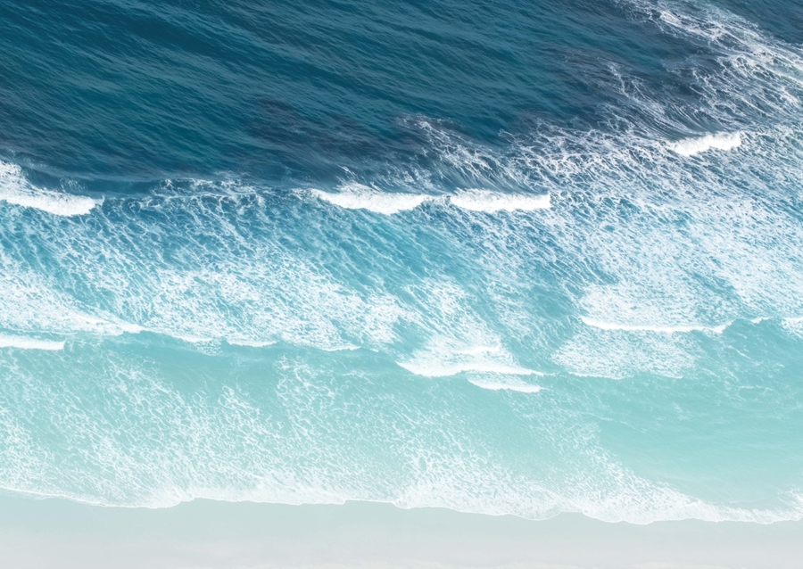 Atlantic Ocean Beauty (Aerial)