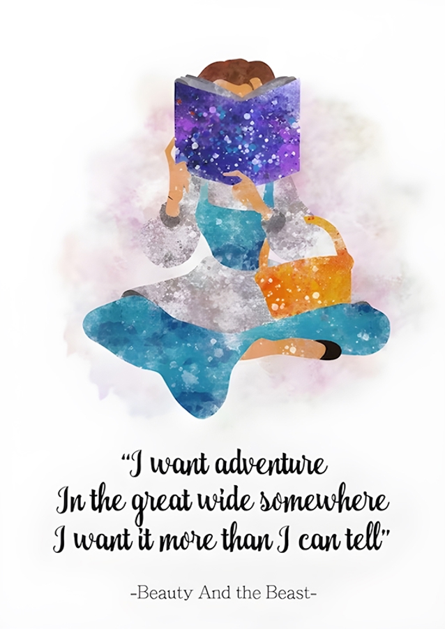 Princess Belle Word Quote