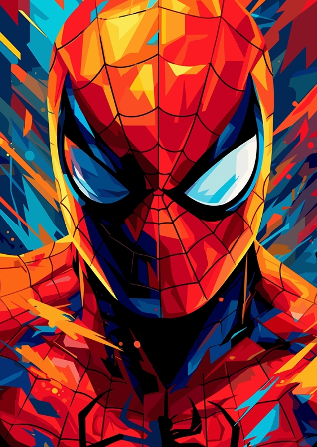 Spiderman Marvel Pop Art