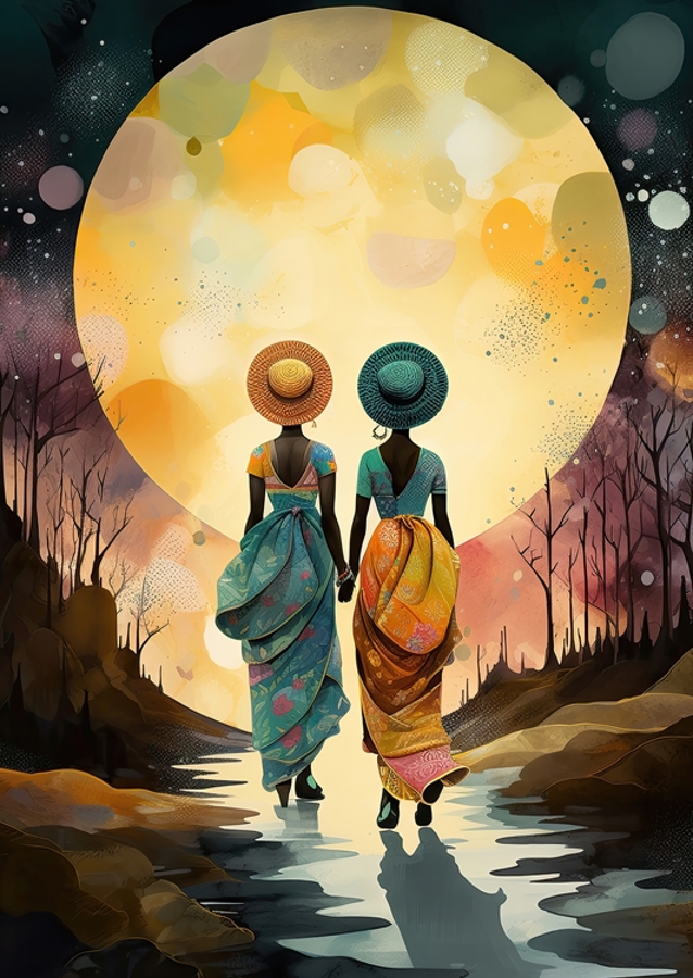 Sisters in the Moonlight 01