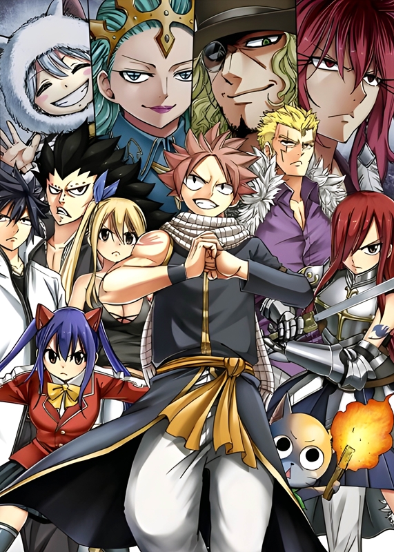 Personagem de membro Fairy Tail posters & Art Prints de