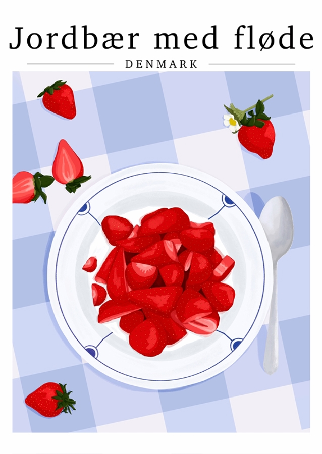 Stawberries and cream