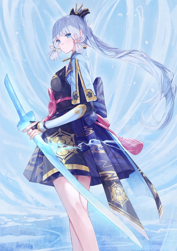 ayaka^^ページ Kamisato Ayaka posters & prints by Art World - Printler