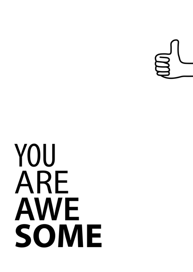 You are Awesome