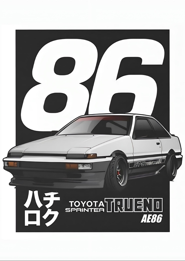 Toyota Sprinter AE86 Initial D