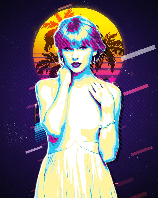 Taylor Swift plakaty & art prints autorstwa ndesign - Printler