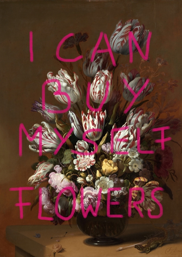 Eu posso comprar flores para mim mesmo 