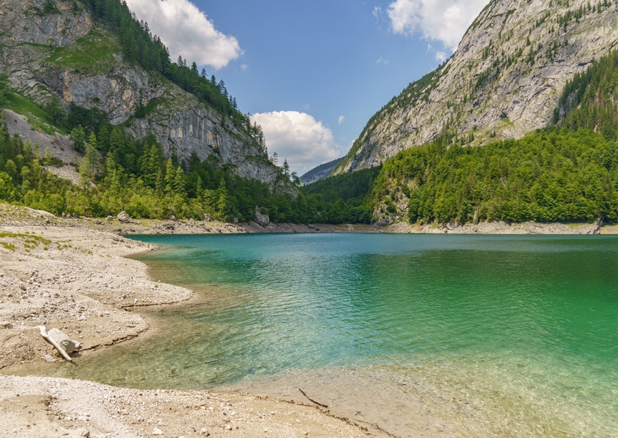 lake in the mountains