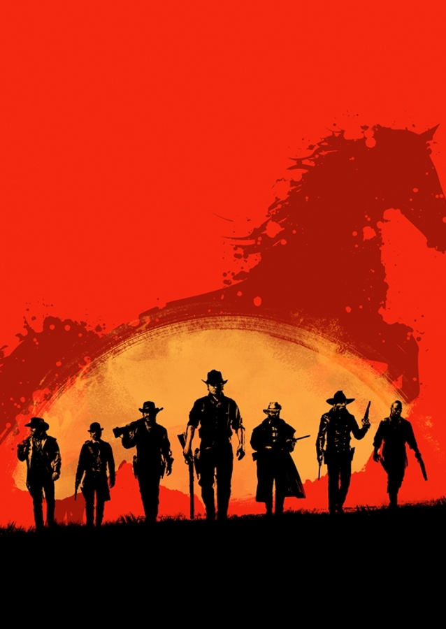 Red Dead Redemption Silhouette