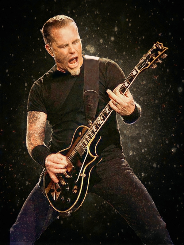 James Hetfield posters & prints by Cerezo Classica - Printler