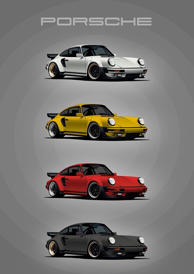 Porsche 911 Turbo 4 Seizoenen