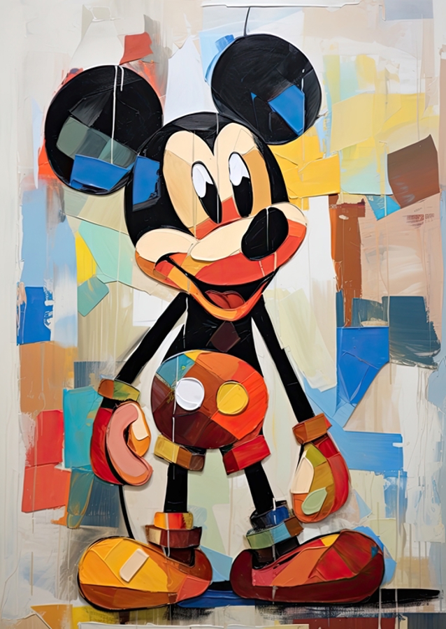 Minimalistinen Mikki Hiiri