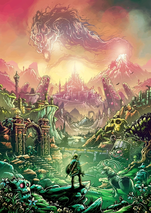 Zelda la naissance de la nature