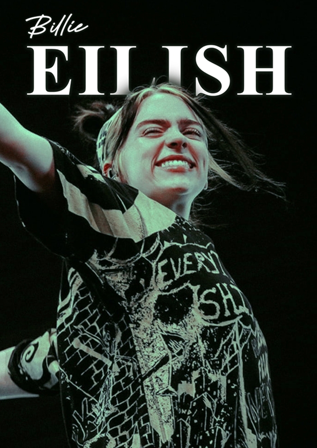 Billie Eilish Potrait Vintage