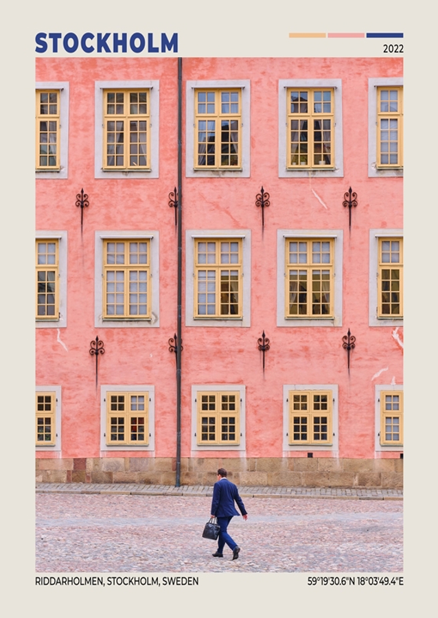 Riddarholmen at Stockholm