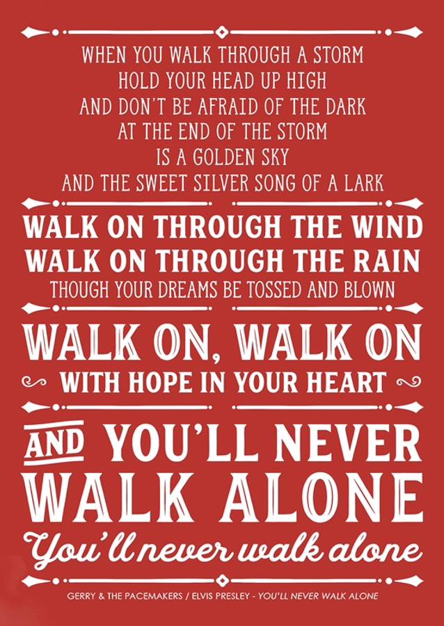 LFC You'll never walk alone 