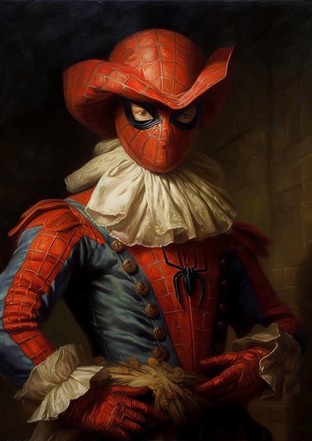 renaissance spider man