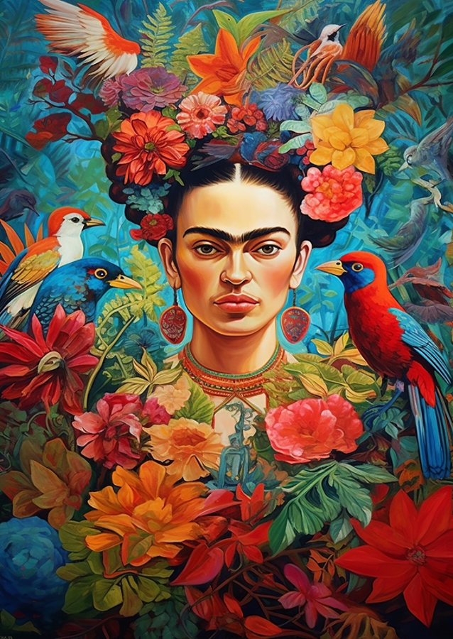 Frida kahlo tropical